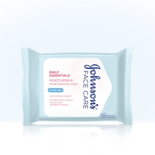 Daily Essentials Nourishing Facial Cleansing Wipes for Dry Skin product image