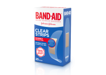 Band-Aid<sup>®</sup> Adhesive bandages - Clear Strips