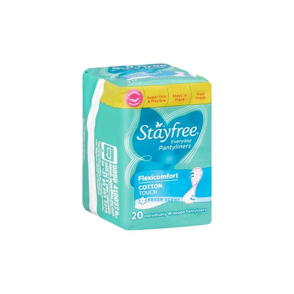 Stayfree ® Everyday Panty Liners, Flexicomfort, Cotton Touch, Scented
